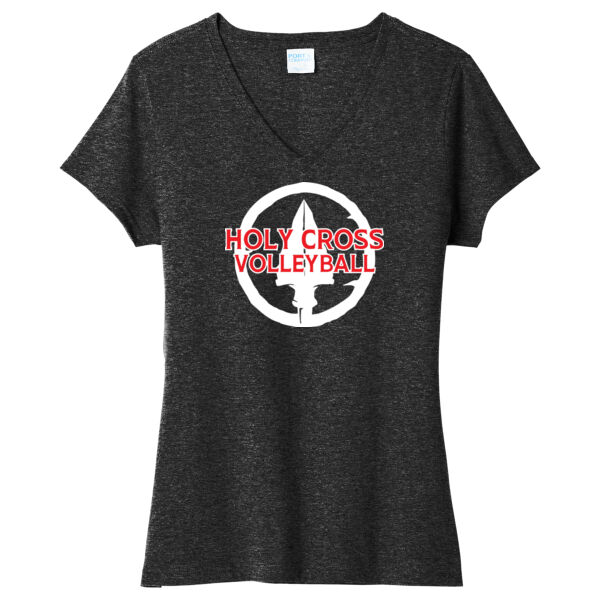 HCVB Arrowhead - Women's Tri Blend V Neck Tee Thumbnail
