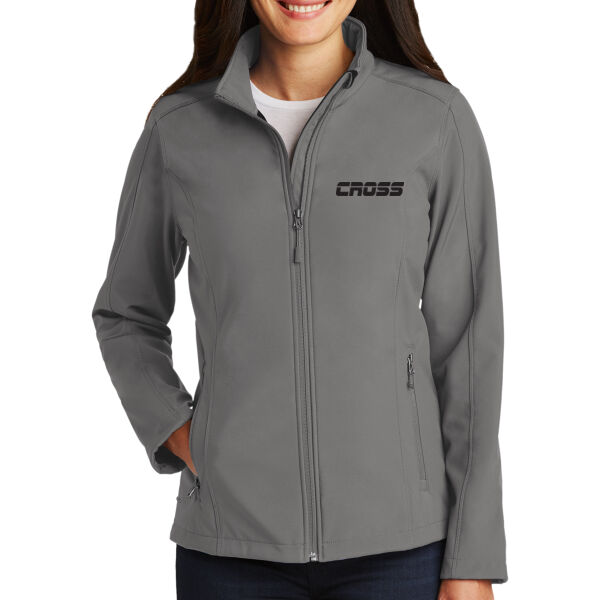 CROSS Printed- Ladies Core Soft Shell Jacket Thumbnail