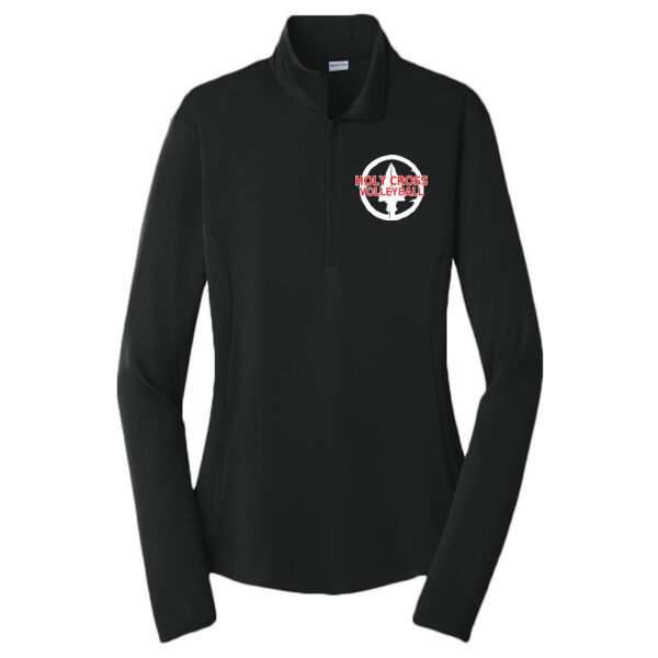 HCVB Arrowhead Printed- Women's PosiCharge ® Competitor 1/4 Zip Pullover Thumbnail